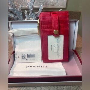 ❤️ NWT Hammitt 110N wallet-Poppy Red